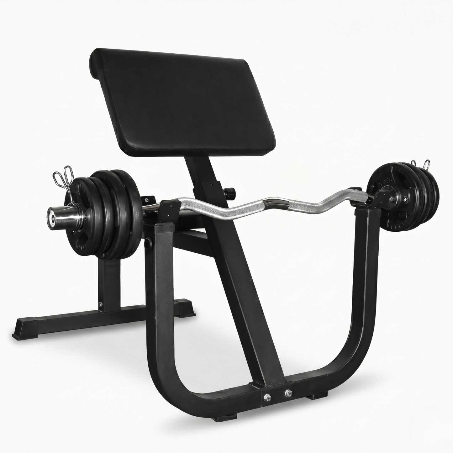 Adjustable Preacher Curl Bench