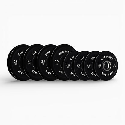 GymSets Olympic Bumper Plates Sets
