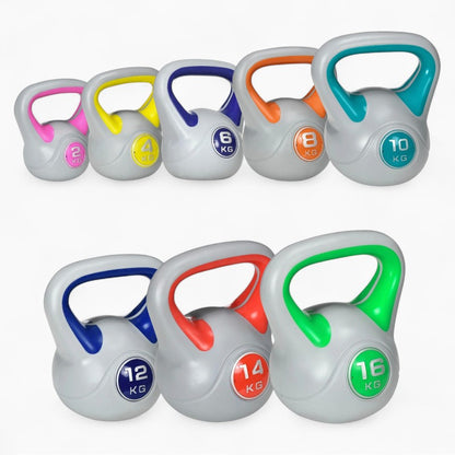 GymSets Vinyl Kettlebells