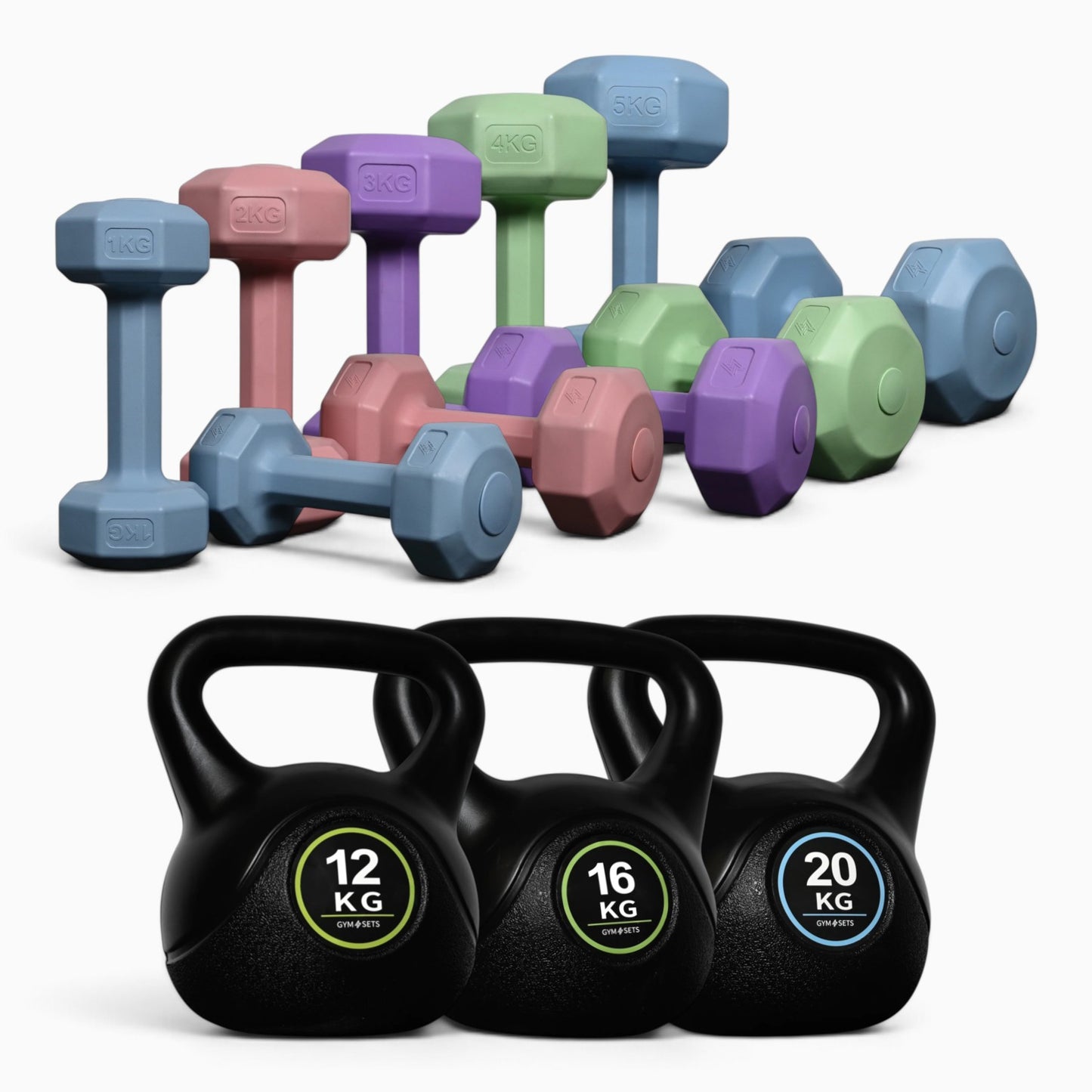 GymSets Vinyl Weight Package