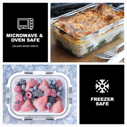 Glass Meal Prep Containers