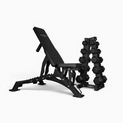 5 & 6 Tier Hex Dumbbell Tree Rack