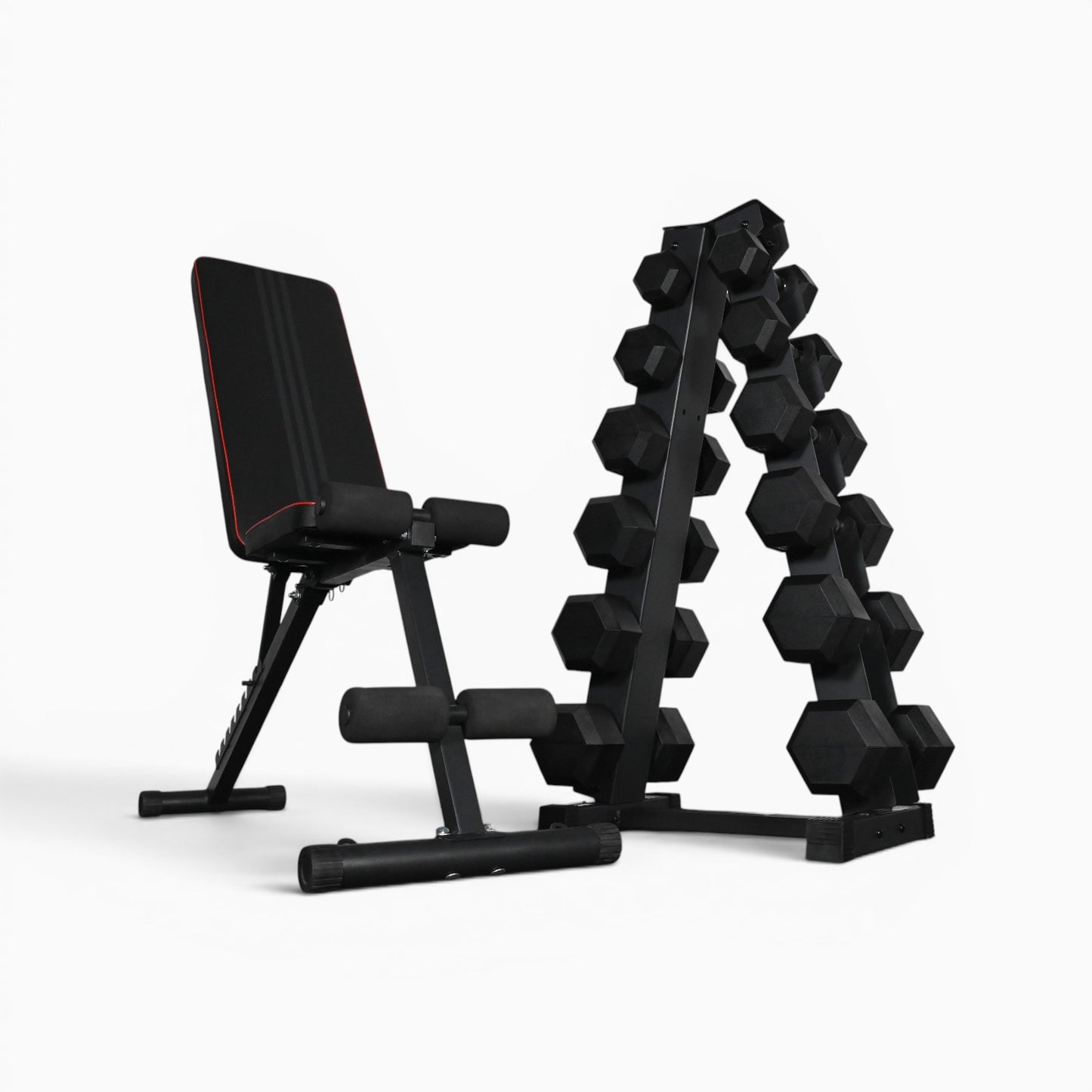 5 & 6 Tier Hex Dumbbell Tree Rack