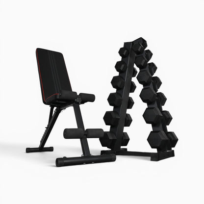 5 & 6 Tier Hex Dumbbell Tree Rack