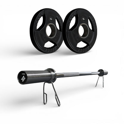 Tri-Grip Olympic Weight Plates