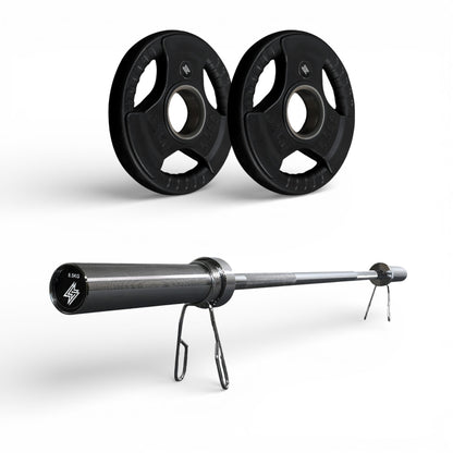 Tri-Grip Olympic Weight Plates