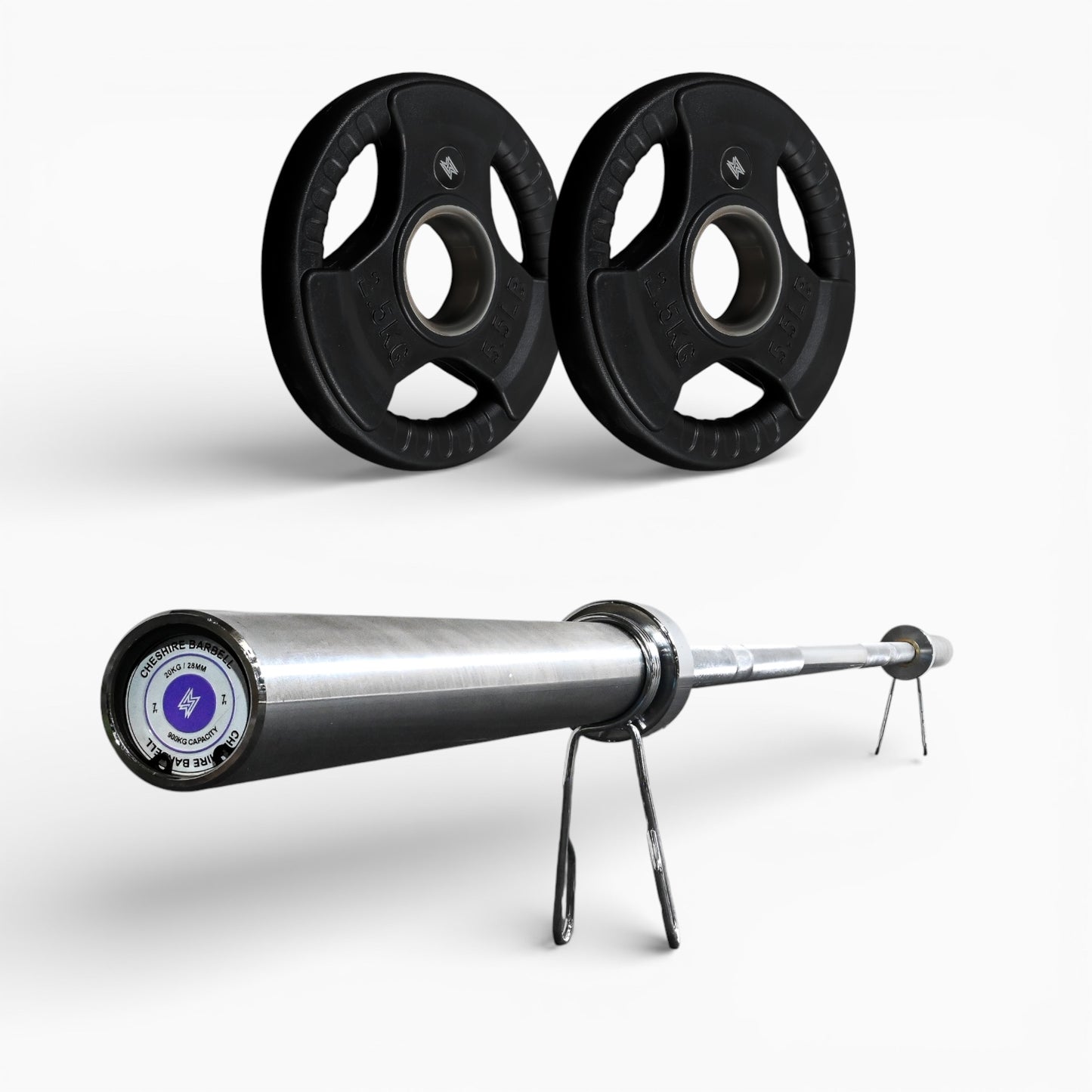 Tri-Grip Olympic Weight Plates