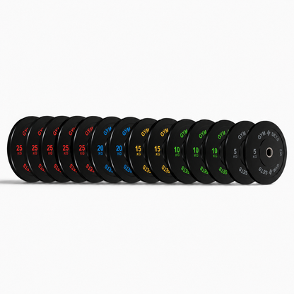GymSets Olympic Bumper Plates Sets