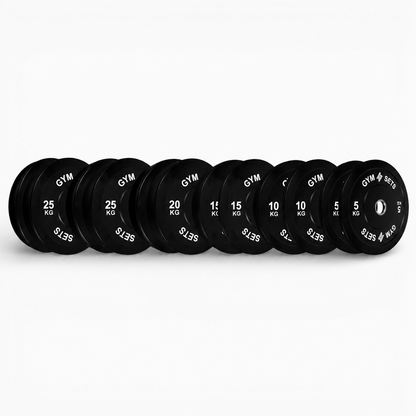 GymSets Olympic Bumper Plates Sets