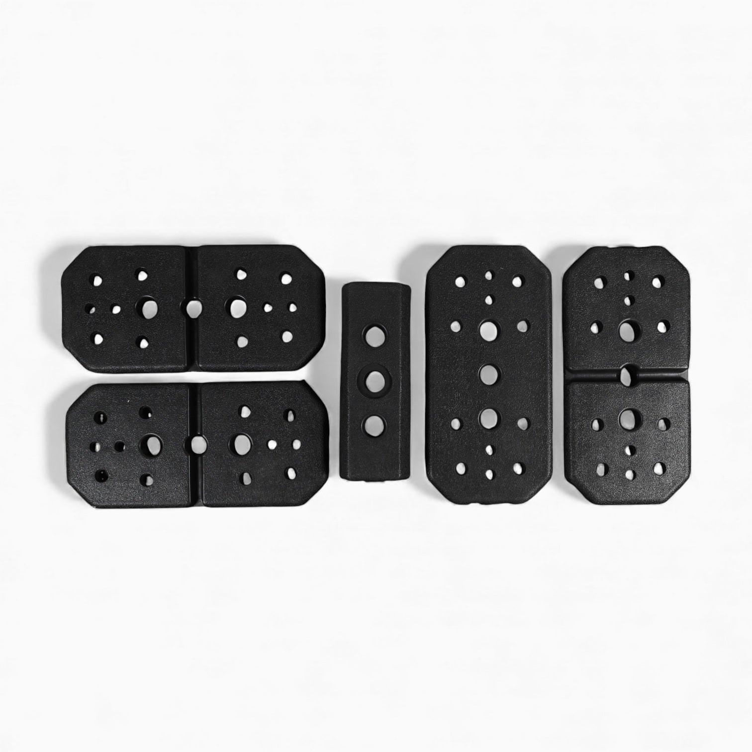 20Kg Rubber MultiGym Plate Set – Heavy Duty Tri-Grip Weights