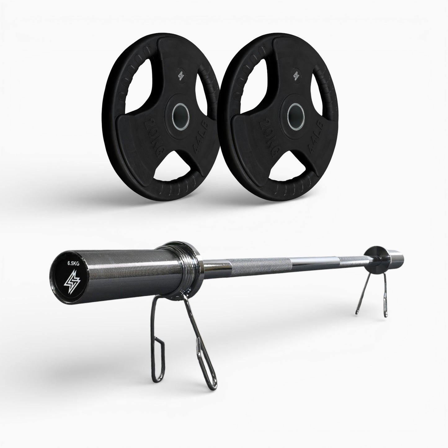 Tri-Grip Olympic Weight Plates