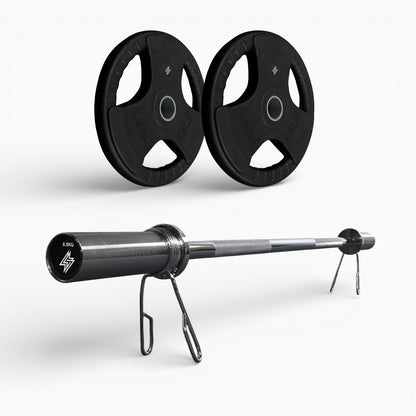 Tri-Grip Olympic Weight Plates
