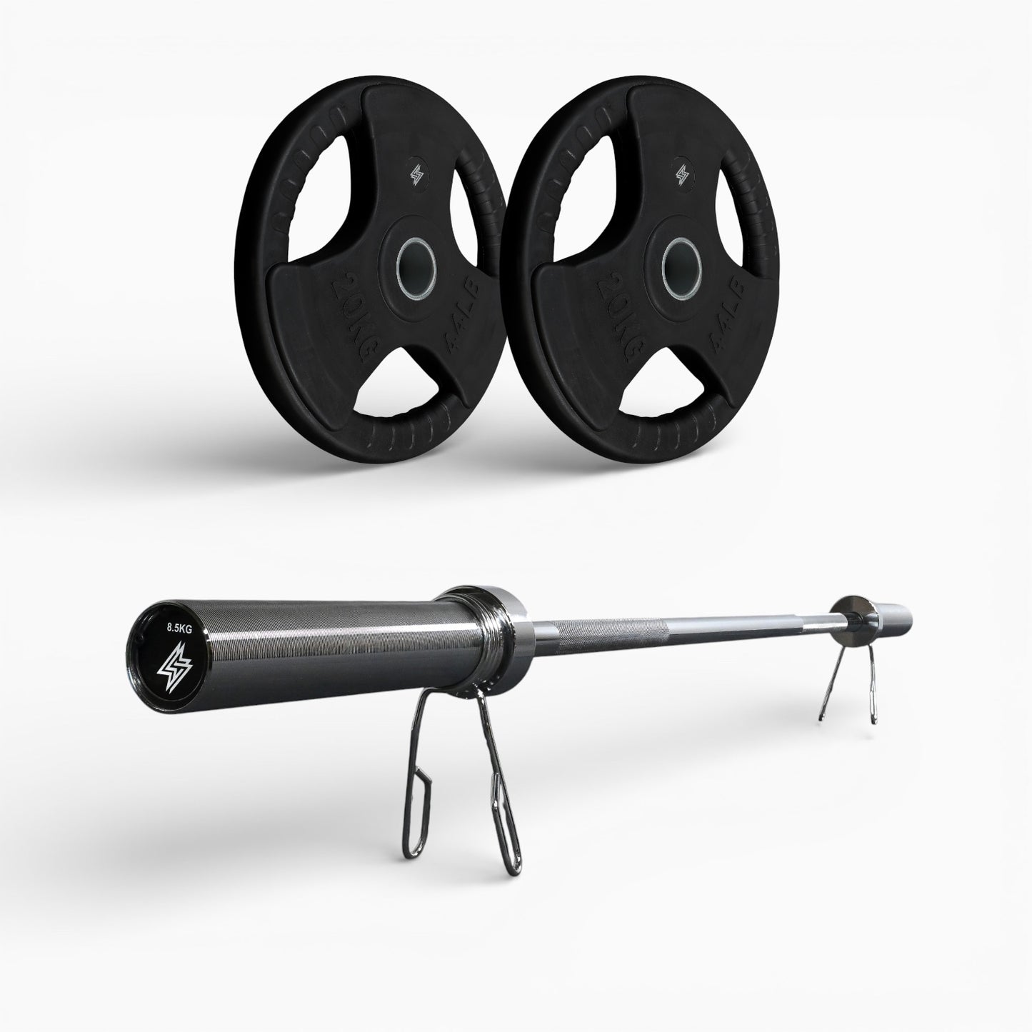 Tri-Grip Olympic Weight Plates