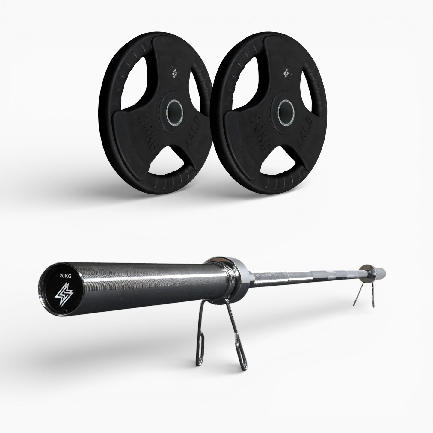Tri-Grip Olympic Weight Plates