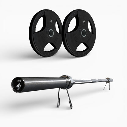 Tri-Grip Olympic Weight Plates