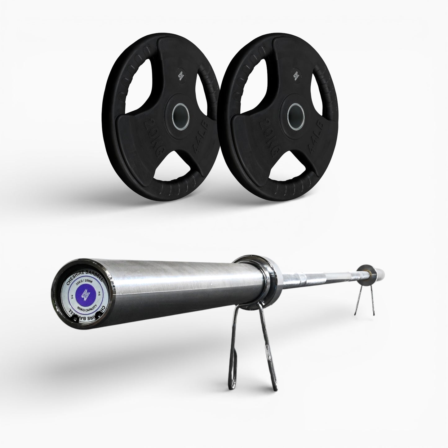 Tri-Grip Olympic Weight Plates