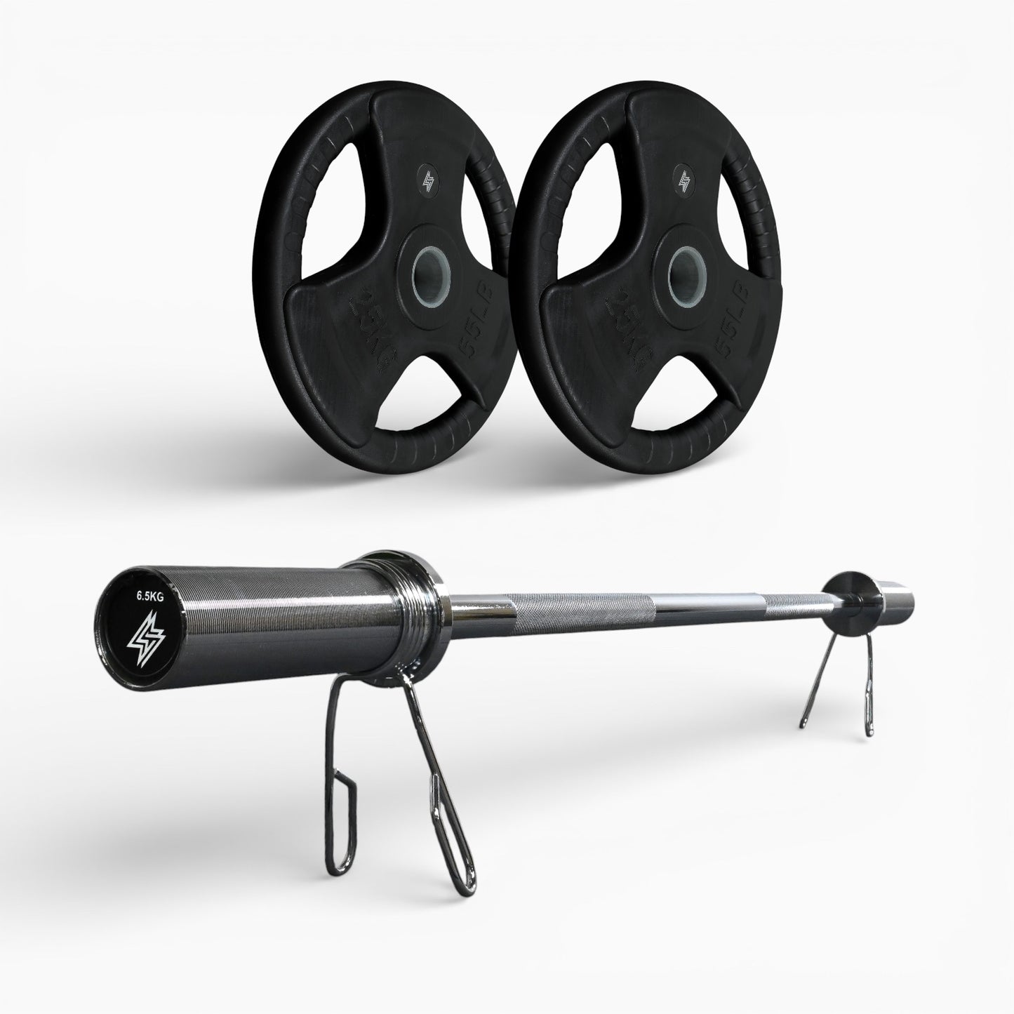 Tri-Grip Olympic Weight Plates