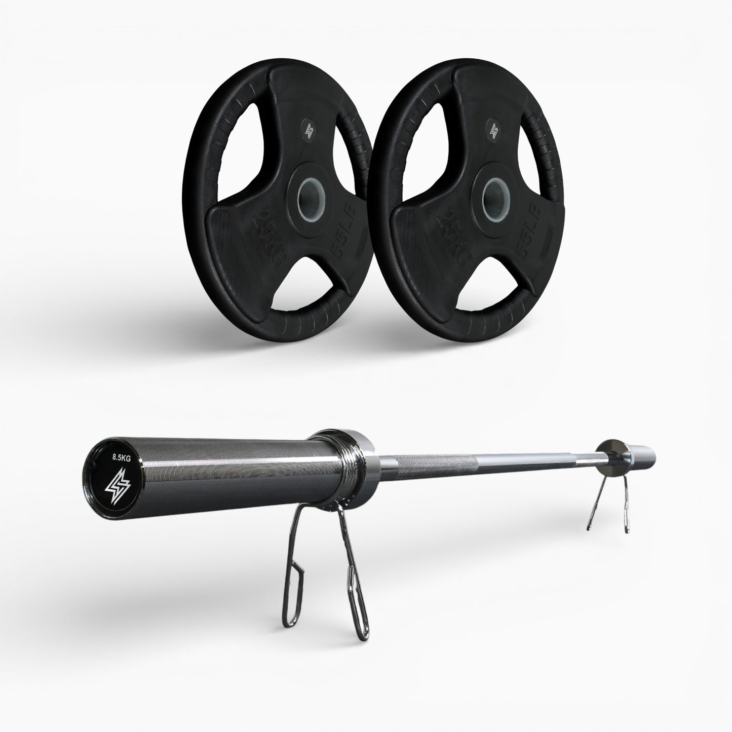 Tri-Grip Olympic Weight Plates