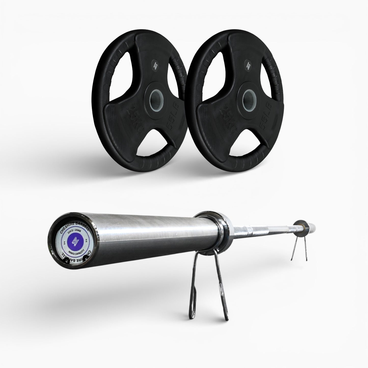 Tri-Grip Olympic Weight Plates