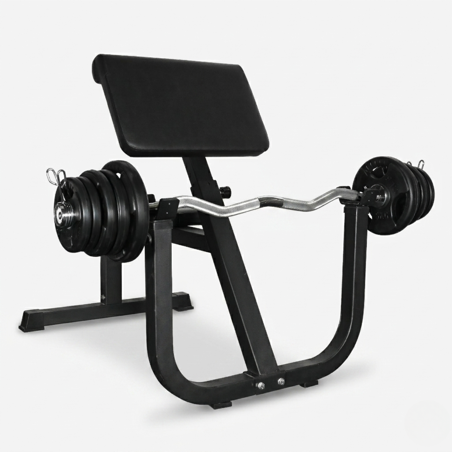 Adjustable Preacher Curl Bench