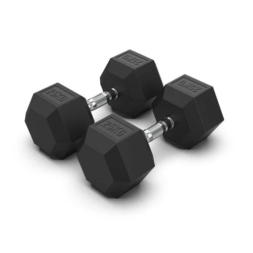 Commercial Hex Dumbbell Pairs 2.5kg-50kg
