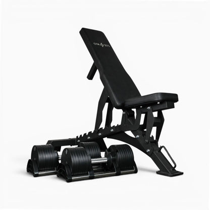 GymSets Round Adjustable Dumbbell (2.5-50kg)