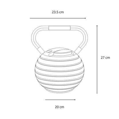 2X Adjustable Kettlebell Set 3.4-18kg Pair of DB Weights For Home Gym