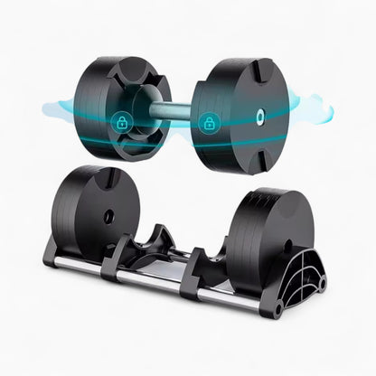 GymSets Round Adjustable Dumbbell (2.5-50kg)