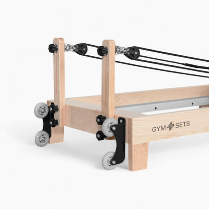 GymSets Oak Reformer Pilates Machine