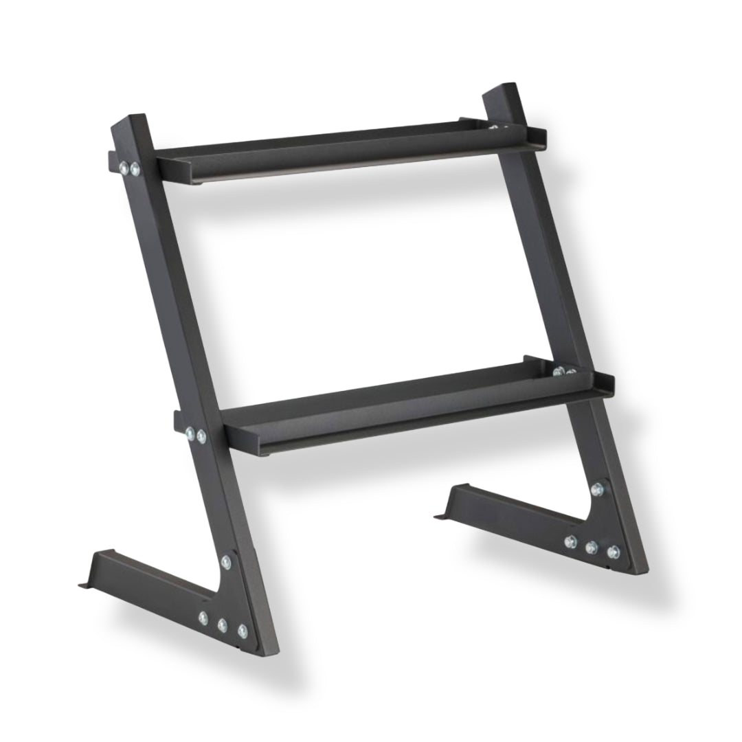 2 Tier Dumbbell Storage Rack 2.5kg - 20kg Dumbbell Weight Set Home Gym