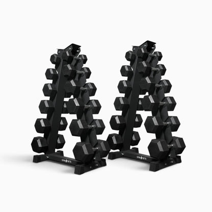 5 & 6 Tier Hex Dumbbell Tree Rack