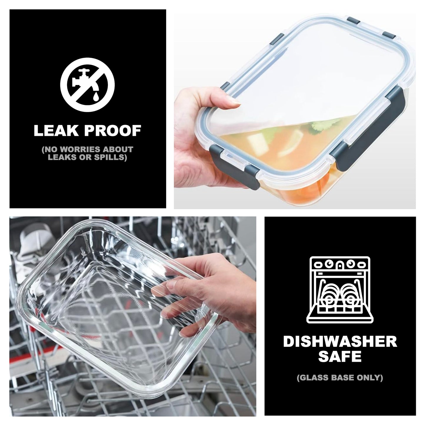 Glass Meal Prep Containers