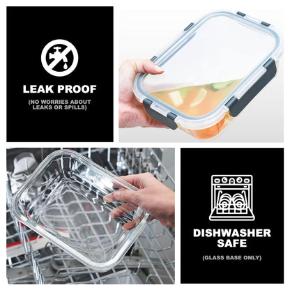Glass Meal Prep Containers