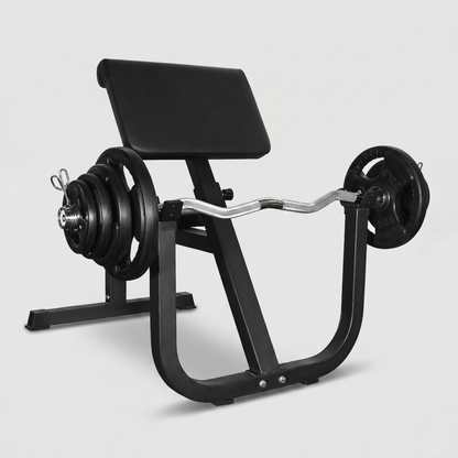Adjustable Preacher Curl Bench