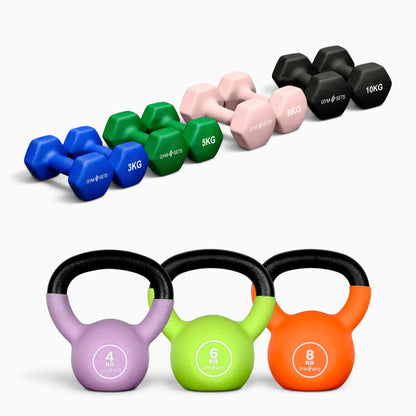 GymSets Neoprene Weight Package