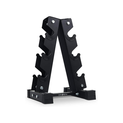 3 Tier Hex Dumbbell Tree Rack with Dumbbells 2.5-10kg Set Pair Weights