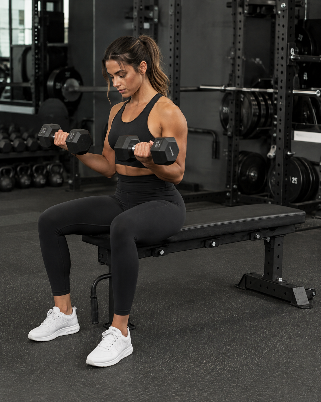 GymSets Flat Weight Bench