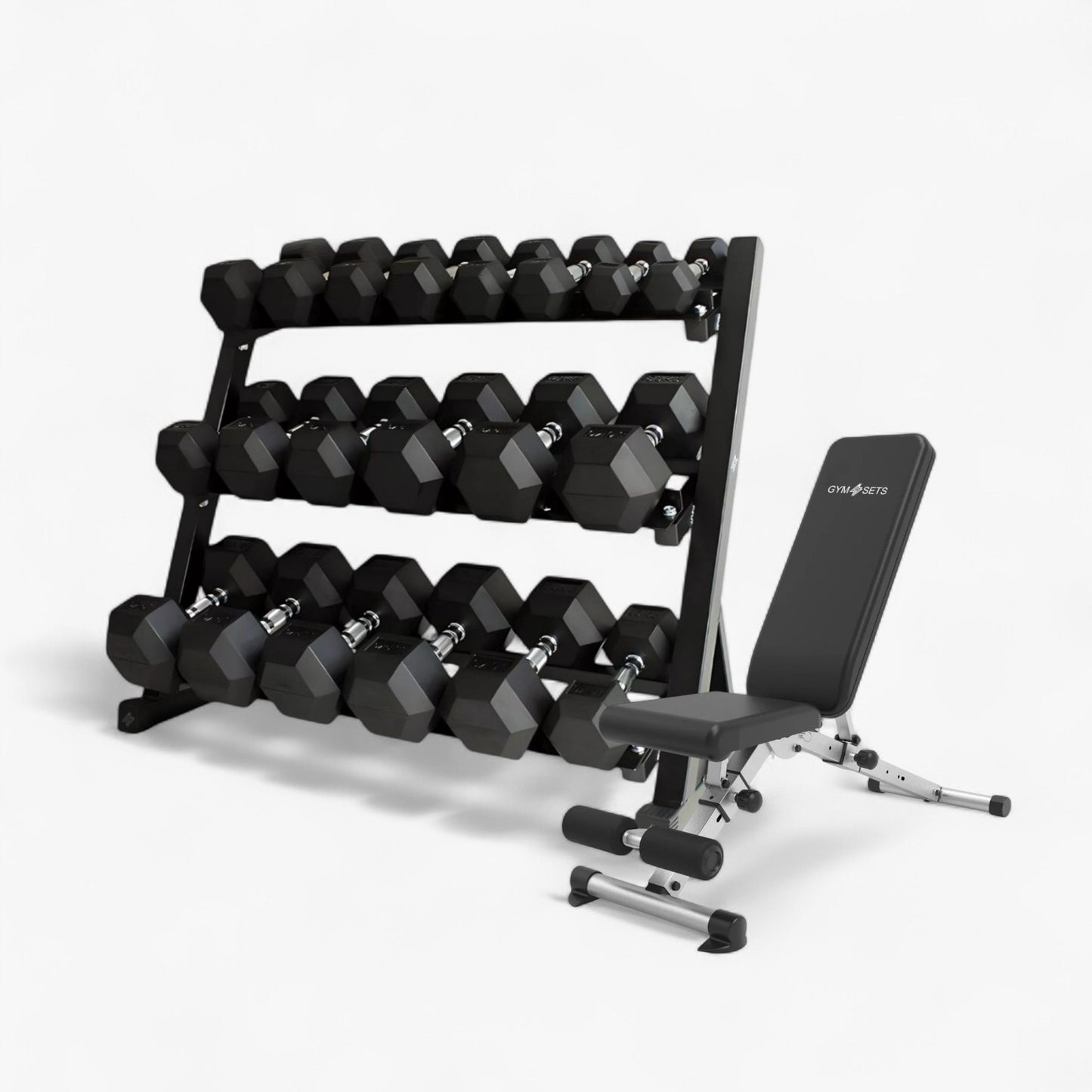 3 Tier Dumbbell Storage Rack