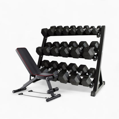 3 Tier Dumbbell Storage Rack