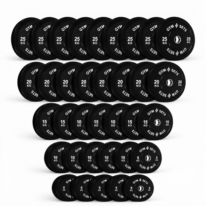 GymSets Olympic Bumper Plates Sets