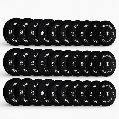 GymSets Olympic Bumper Plates Sets