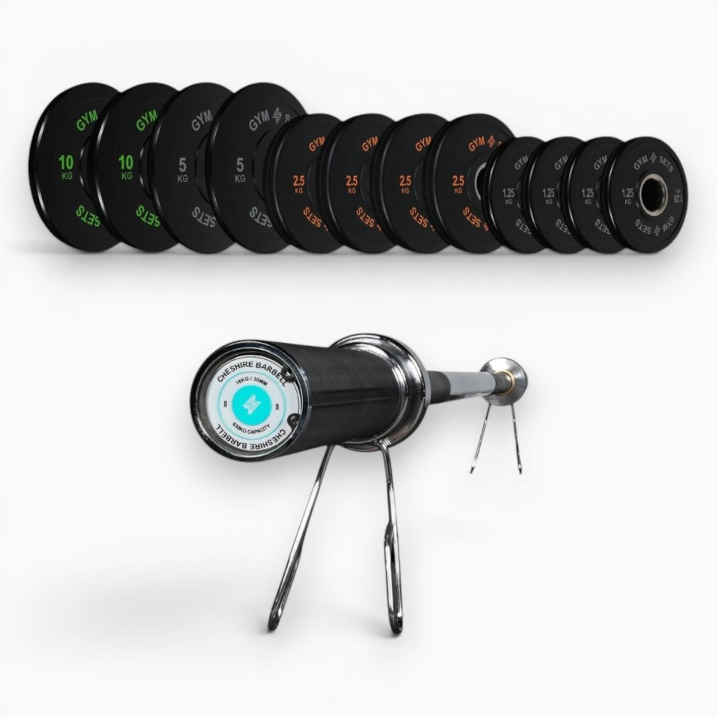 Olympic Coloured Bumper Weight Plates
