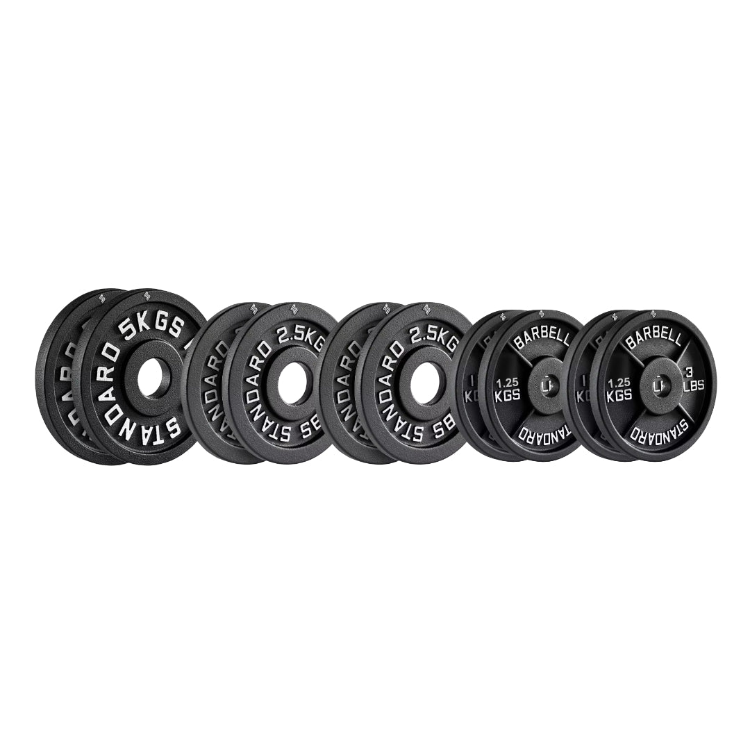 Lot Of 5- 11 Pound popular Cast Iron Weight Plates For Cable Workout