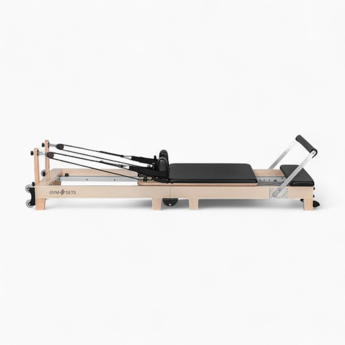 GymSets Oak Reformer Pilates Machine