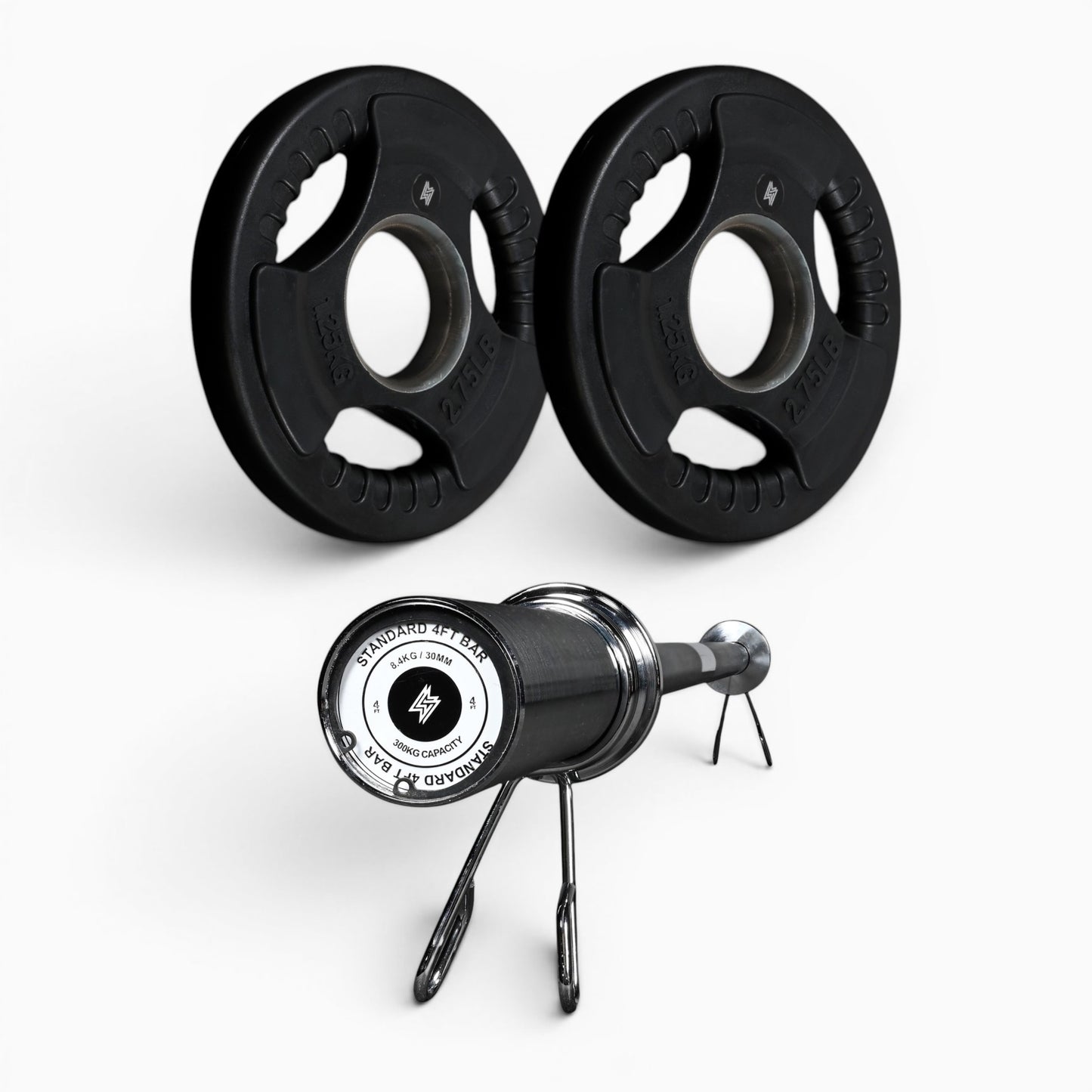 Tri-Grip Olympic Weight Plates