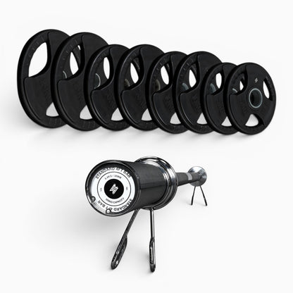 Tri-Grip Olympic Weight Plates