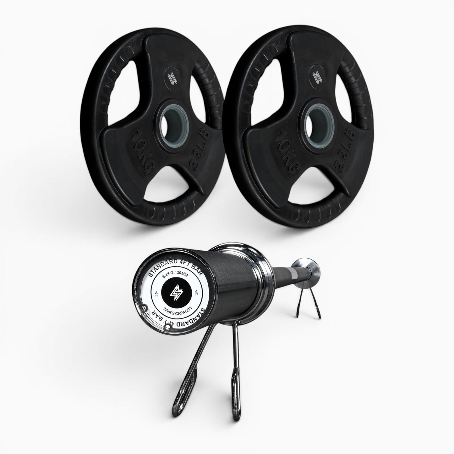Tri-Grip Olympic Weight Plates