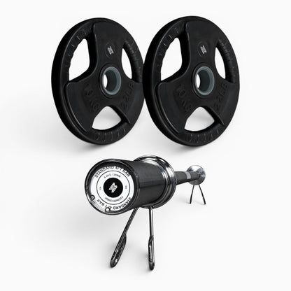 Tri-Grip Olympic Weight Plates