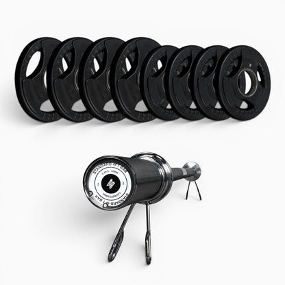 Tri-Grip Olympic Weight Plates
