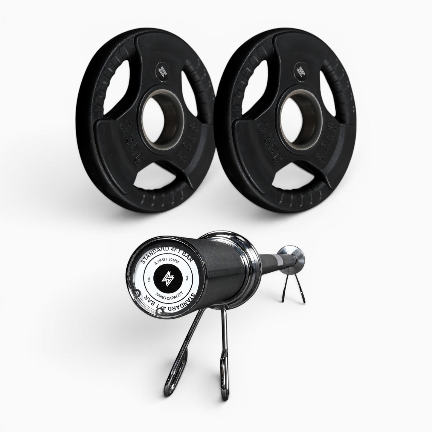 Tri-Grip Olympic Weight Plates